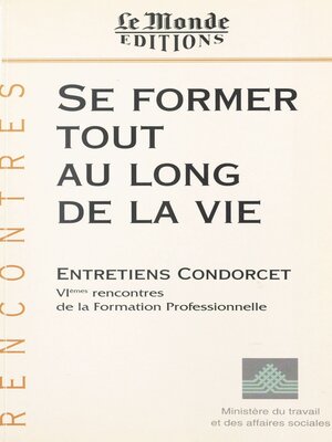 cover image of Se former tout au long de la vie